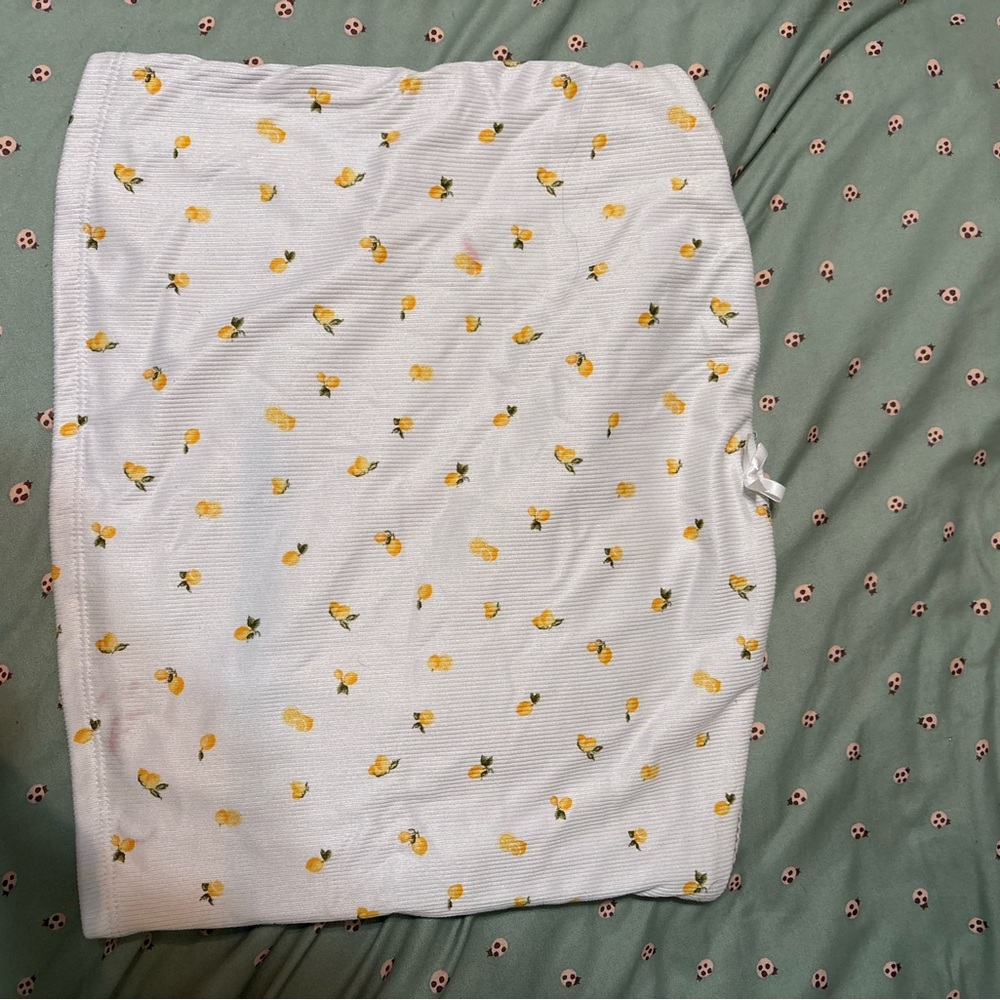 Lemon Tube Top